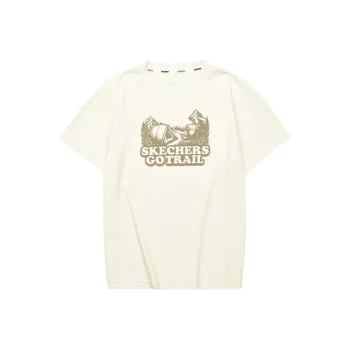 Skechers T Shirt Women's Cream Ecru