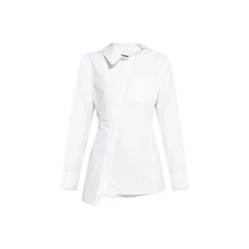 Jacquemus Asymmetric Hem Slim Fit Shirt