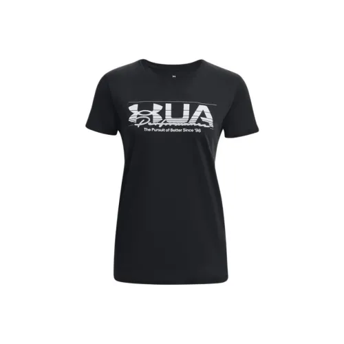 Under Armour T Shirts Women's Black