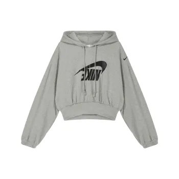 Nike Sportswear Women's Oversized Cropped French Terry Pullover Hoodie