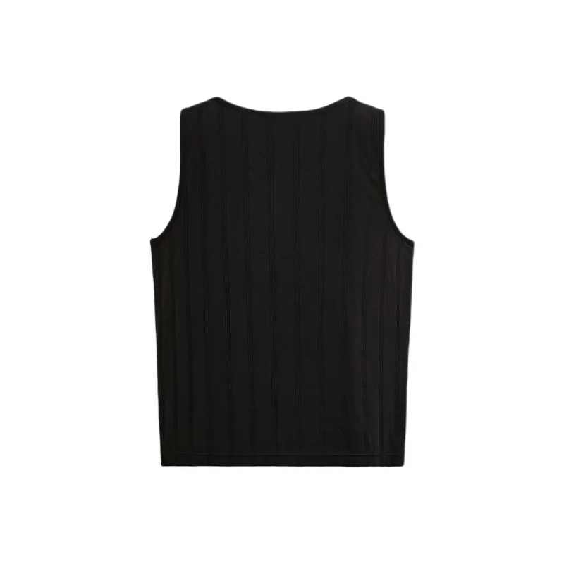 ZARA Tank Tops Men Chocolate-1