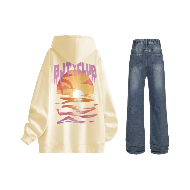 BJTY Sweatshirt Sets Unisex-36