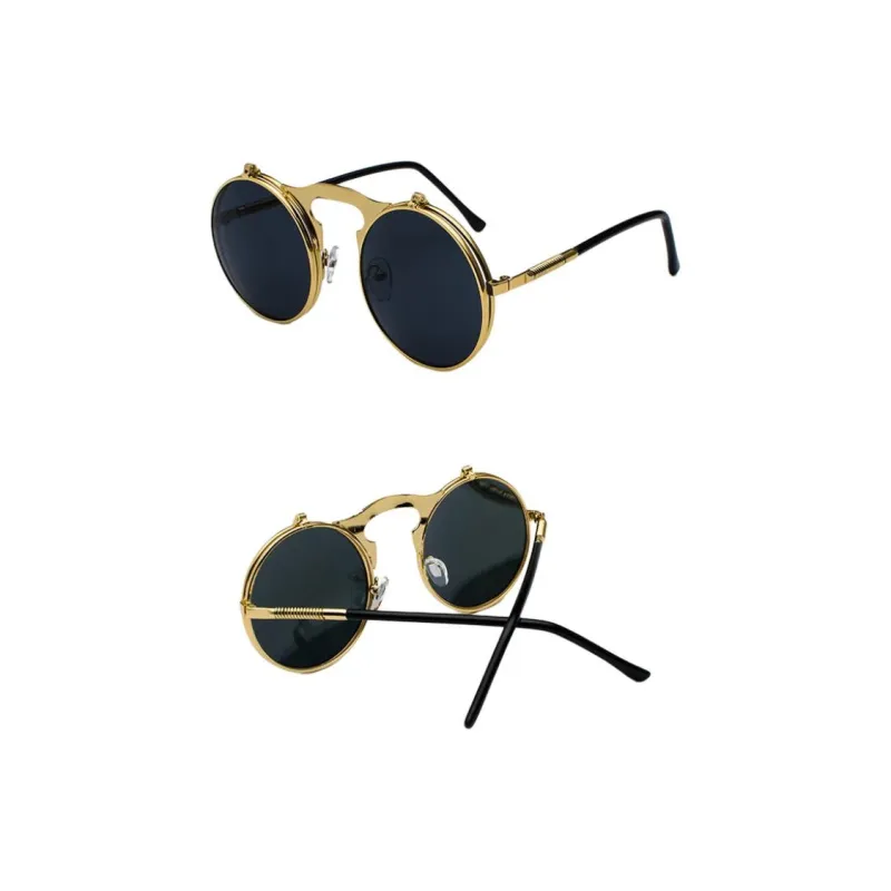 JEANSWEST Round Sunglasses Unisex-11