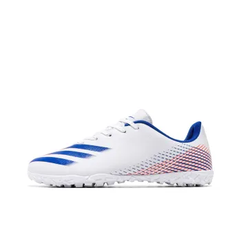 Binary TF Rubber Broken Studs Cushioning Lightweight Soccer Unisex White Blue