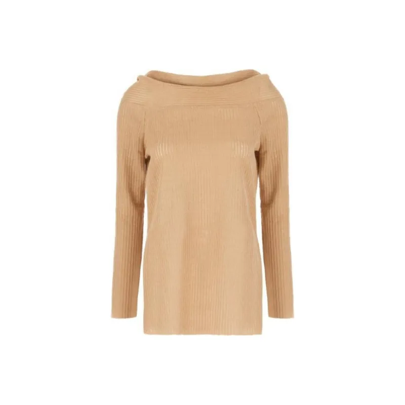 ALBERTA FERRETTI Boat Neck Raglan Sleeved Jumper-0