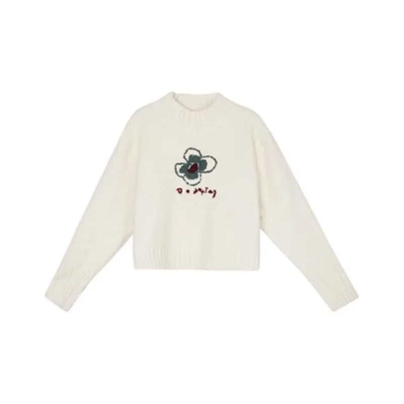 XINBANGBANG Knitwear Women's Apricot-0
