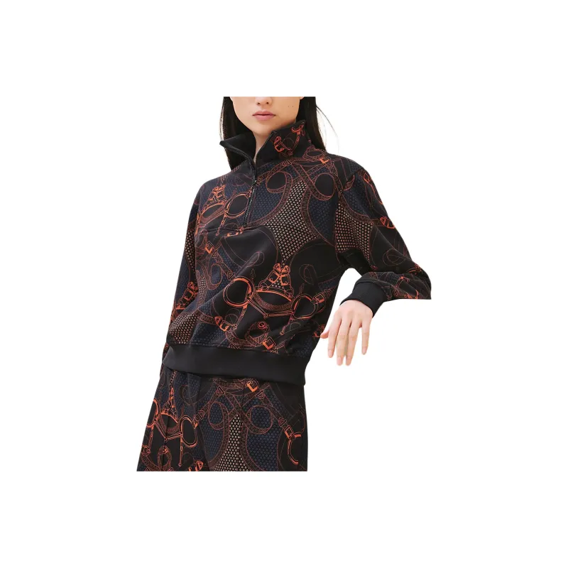 HERMES Sweatshirt Women's Black-0