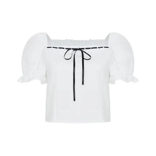 Letter From Moon SS24 Shirt Women's White
