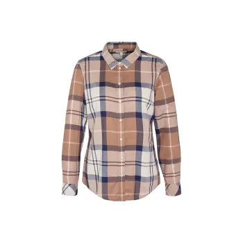 BARBOUR Check Patterned Sleeved Shirt