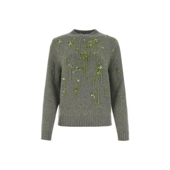 PRADA FW22 Sweater Women's Olive Green