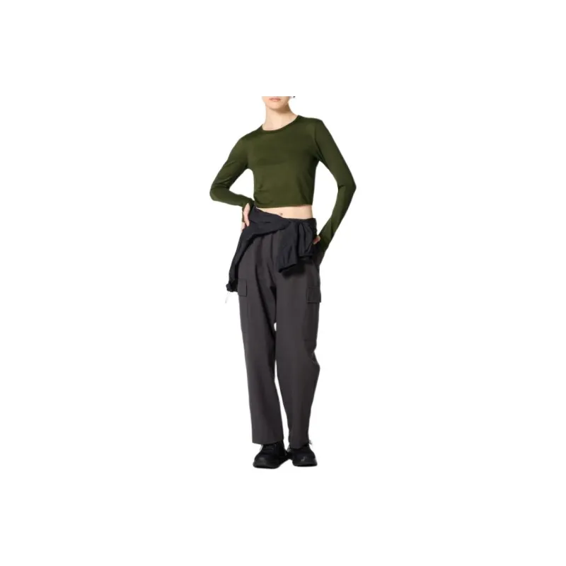 UNIQLO T Shirt Women's Dark Green-0