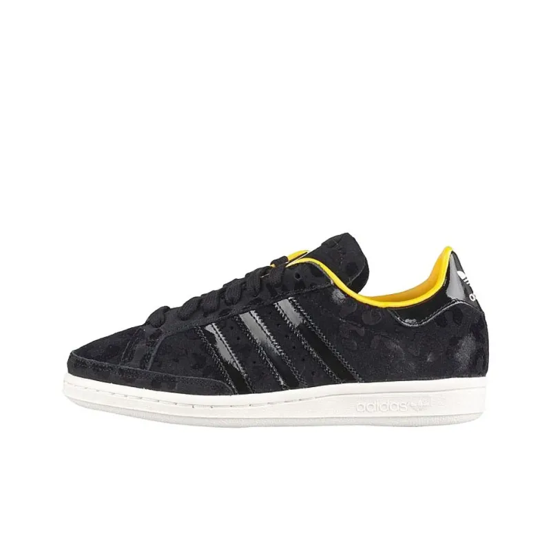 Adidas Originals Anti Slip Wear Resistant Low Top Skateboard Shoes Women's Black-0