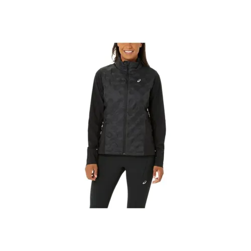 Asics ROAD Jackets Coats Women's Performance Black