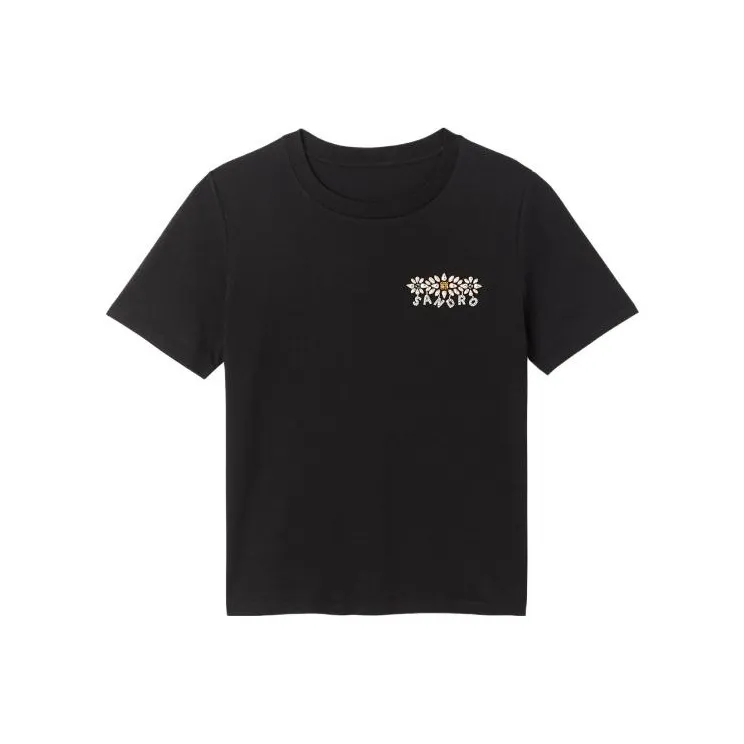Sandro T Shirts Women's Black-0