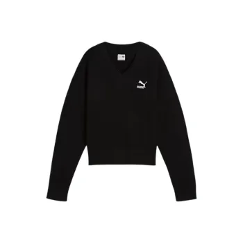 PUMA T7 Knitted V Neck Crew Women's