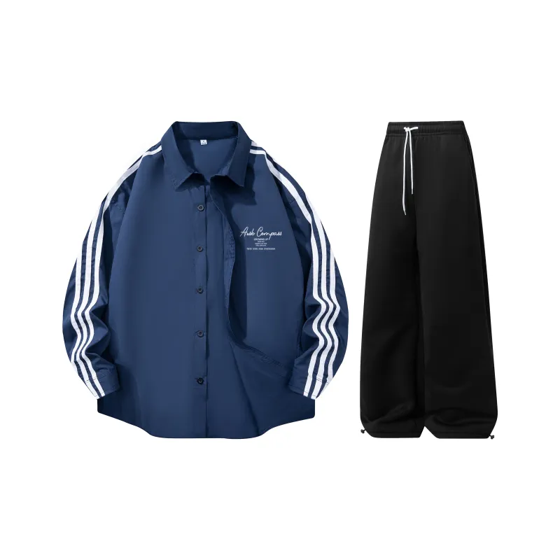 A.X.S.K Shirt Matching Set Unisex-14