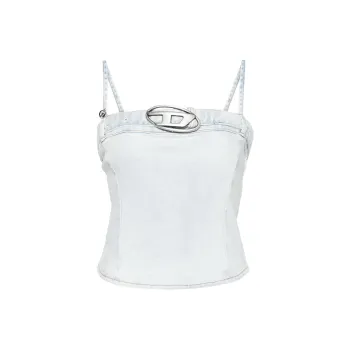 DIESEL SS24 Camisole Women's Light Blue