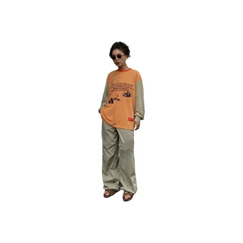 FAIRFAFO T-Shirt Women's Blood Orange Color