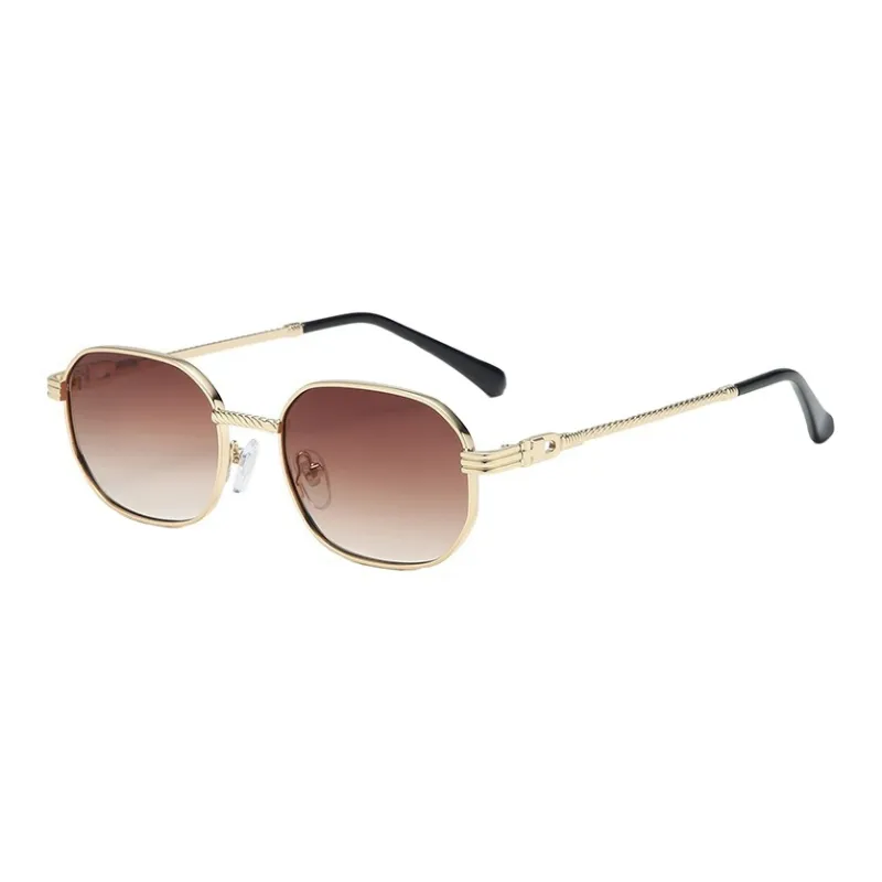 SOMAN Metal Square Sunglasses Unisex-0