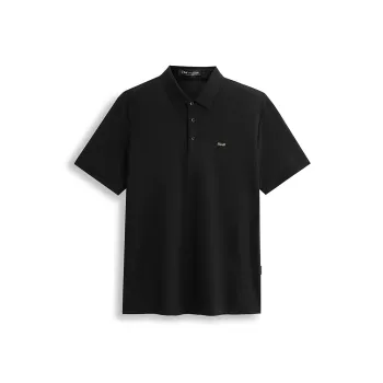 PEACEBIRD MEN x Steiff Polo Shirt Men's Black 1