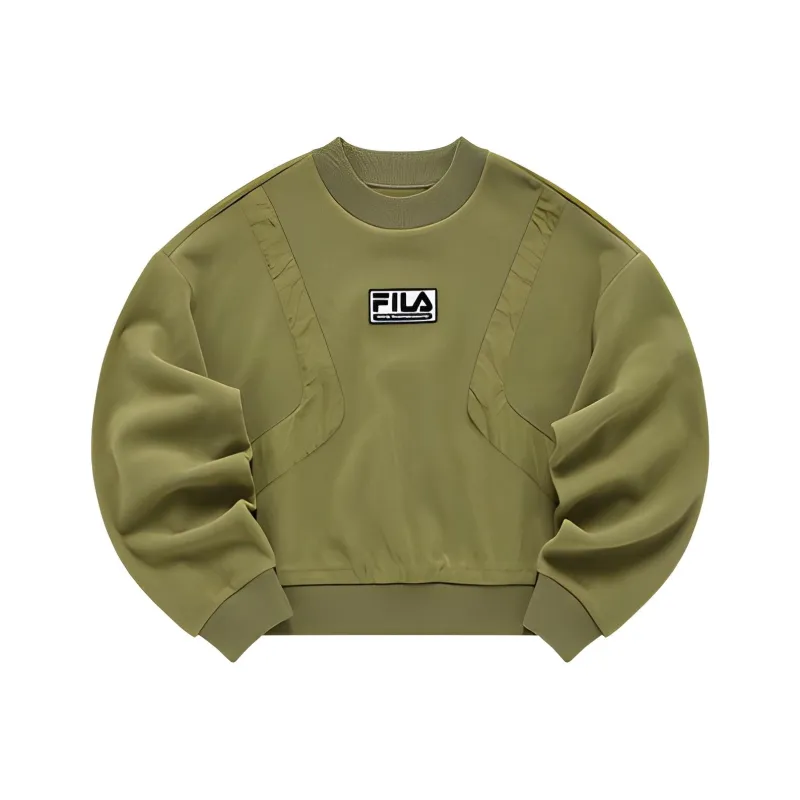 FILA FUSION Sweatshirt Women's Seaweed Green-0