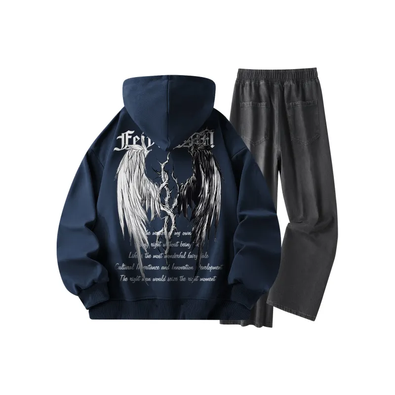 Feiyue Sweatshirt Sets Unisex-22