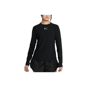 Nike Dri FIT Long sleeve 'Black' Top