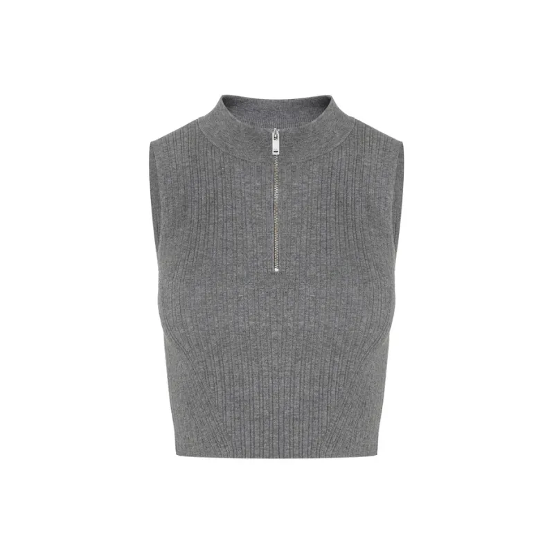 MOCO Knitwear Women's Medium Heather Gray-0