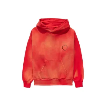 PURPLE BRAND Heavy Dry Fleece Pullover Hoodie 'Red'