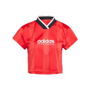 Adidas Colorblock T-Shirts Women's Red