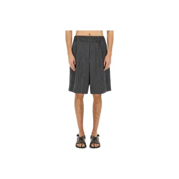 DRIES VAN NOTEN Casual Shorts Men's Gray