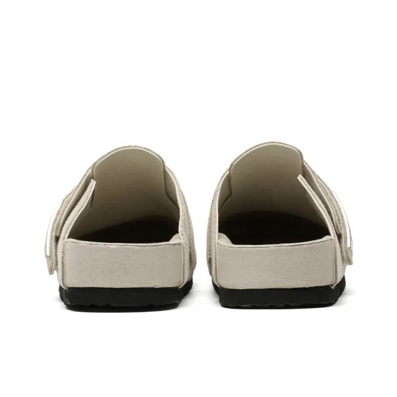 MOMGOG Rubber Sole Abrasion Resistant Slip Resistant Closed Toe Slippers Unisex-11