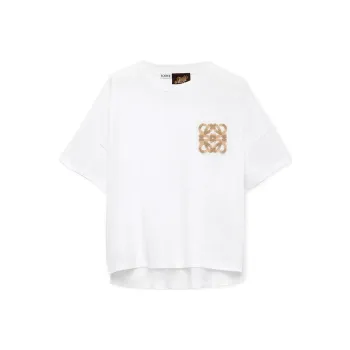 LOEWE Boxy Fit T Shirt 'White'