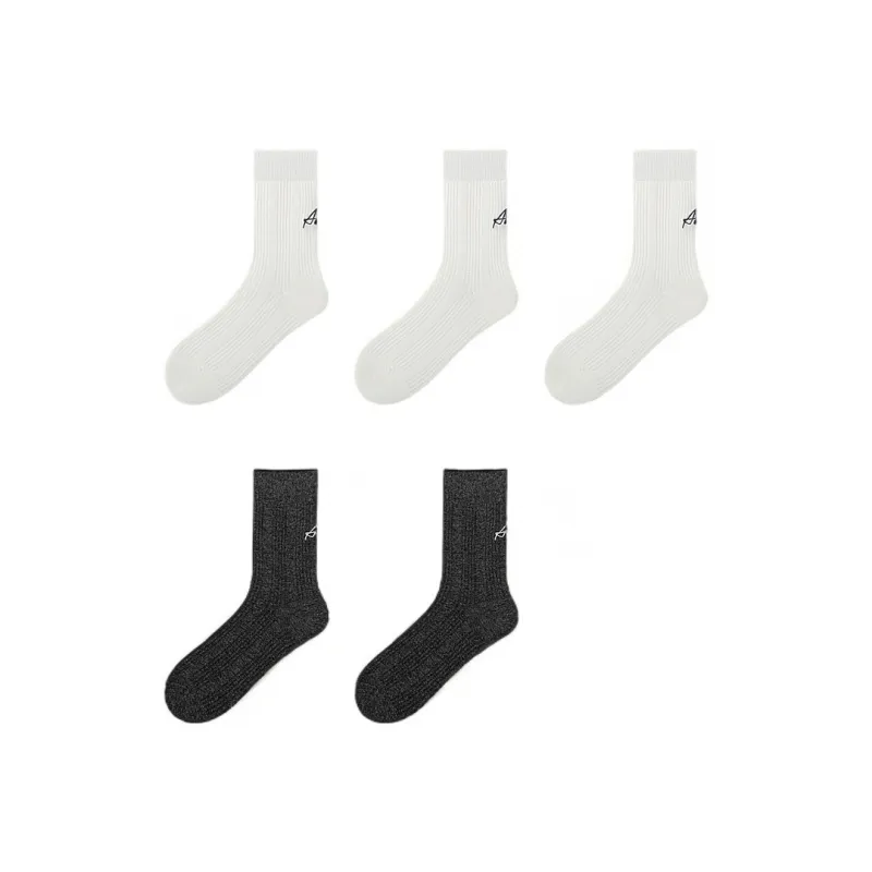 H YXIANG Mid Calf Socks Women's Combo Set-30