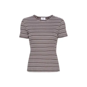 Filippa K Striped Ribbed T shirt