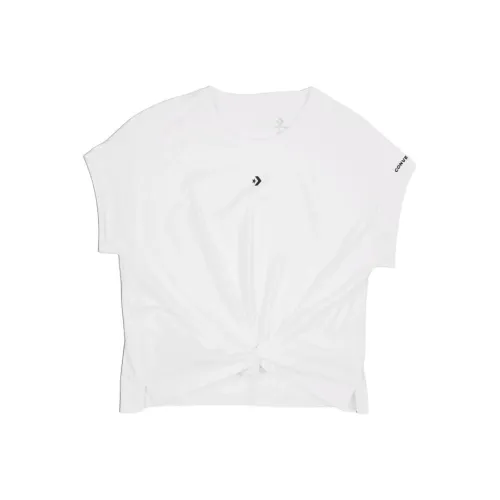 Converse Star Chevron Twist Cropped T-Shirt