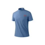 [Quick Dry Sun Protection]Denim Blue (Tf Deformation Font Chest Logo)