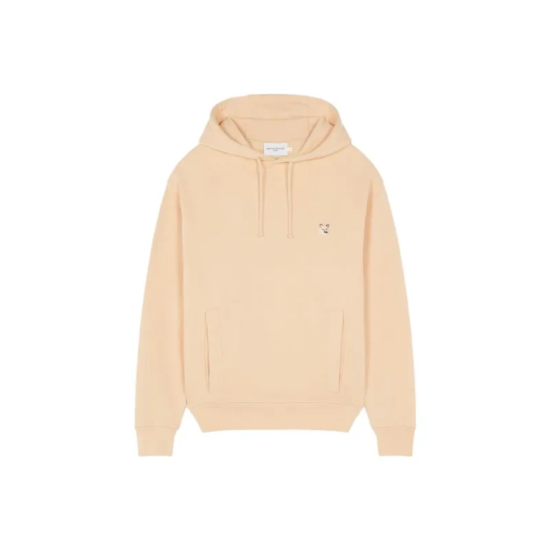 Maison Kitsune Fox Head Patch Drawstring Hoodie-0