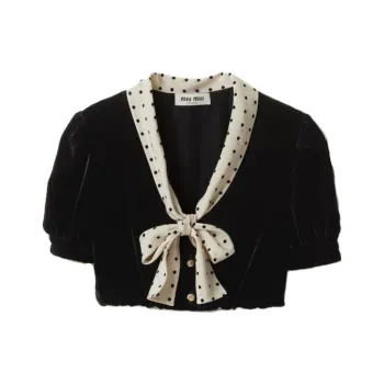 MIU MIU FW23 Shirt Women's Black