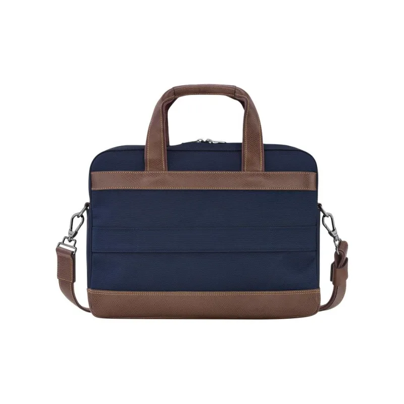 LONGCHAMP Boxford Polyester Canvas Briefcase Small Size Men's Blue-2