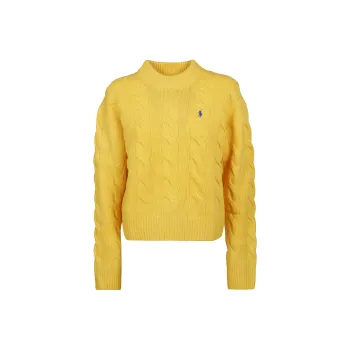 Polo Ralph Lauren FW22 Sweater Women's Yellow