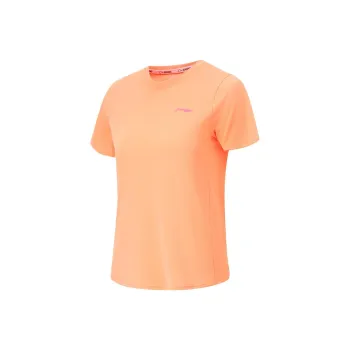 LiNing Running Collection T-Shirt Women's Candy Orange
