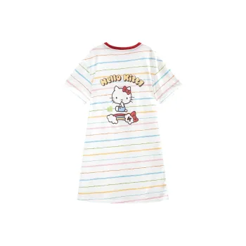 GUKOO x Hello Kitty/, Sanrio Series Nightgown Women's Ivory