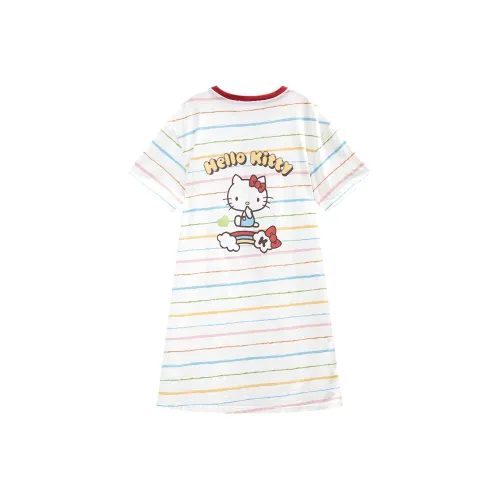 GUKOO x Hello Kitty/, Sanrio Series Nightgown Women's Ivory