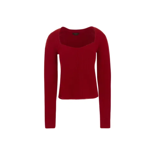 ISABEL MARANT FW22 Sweater Women's Red