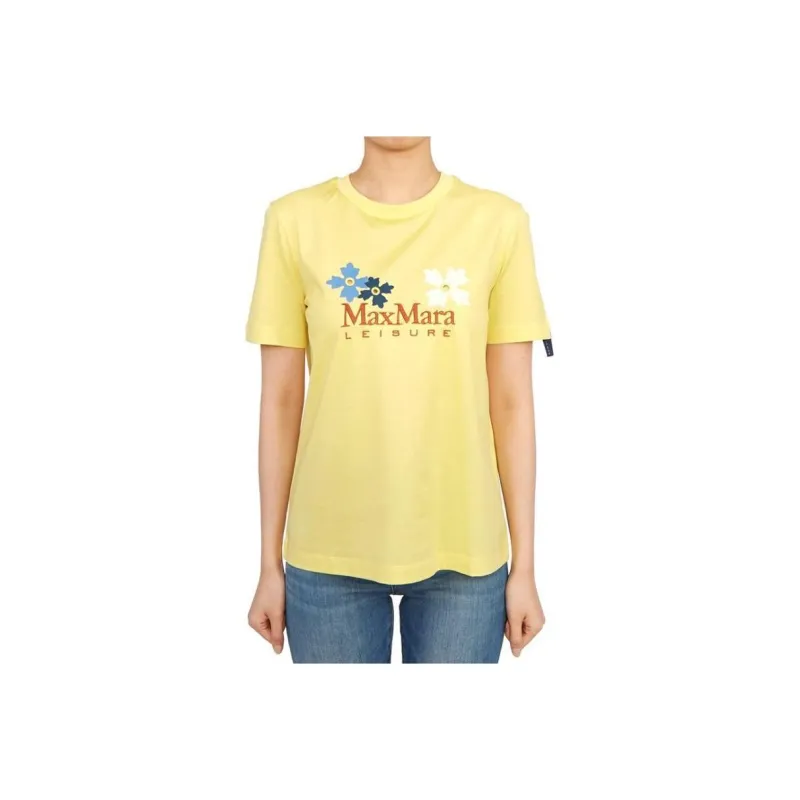 MaxMara T-Shirts Women's Yellow-0
