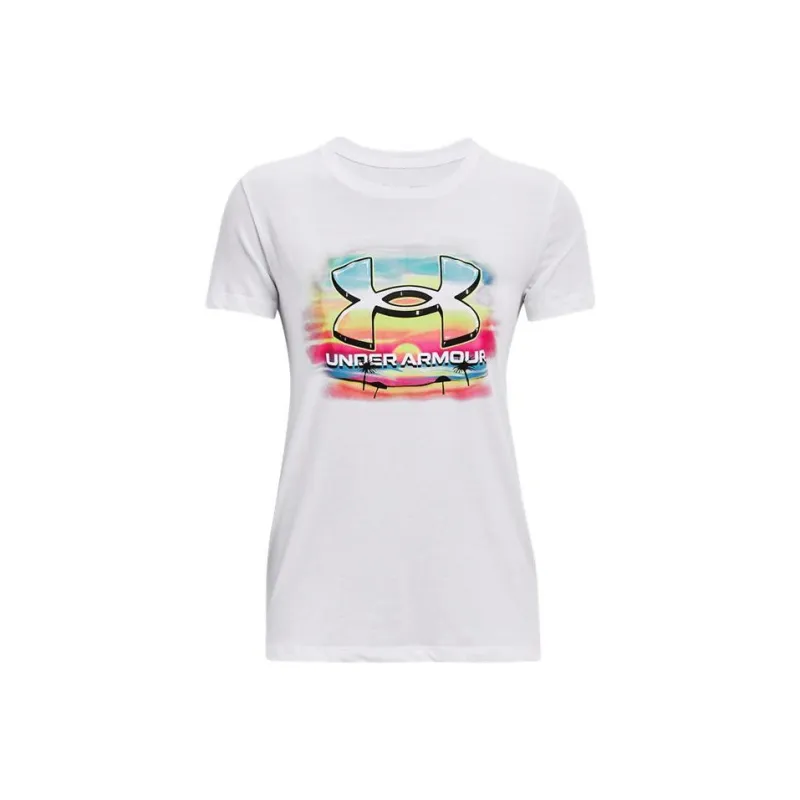 Under Armour T Shirt Women's White-0