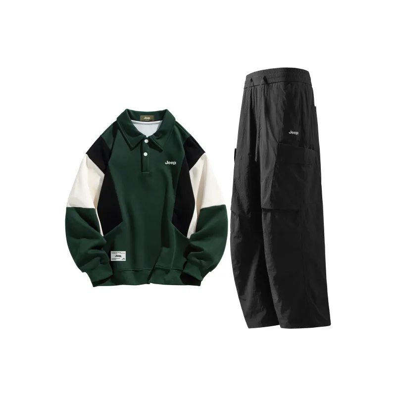 Jeep Sweatshirt Sets Unisex-0