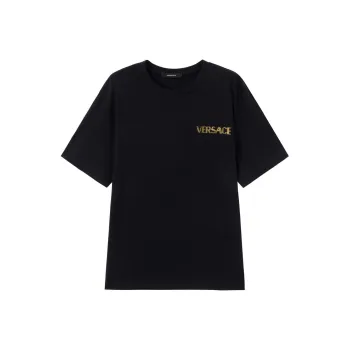 VERSACE Regular T Shirt Women's Black