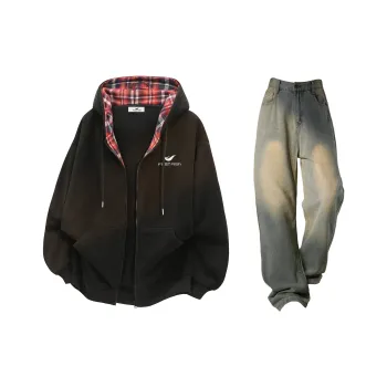 FASTFISH Sweatshirt Sets Unisex